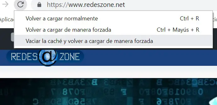 Borrar la caché de una página en concreto