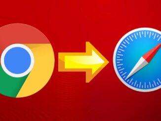 Mac'te Chrome'dan Safari'ye gidin