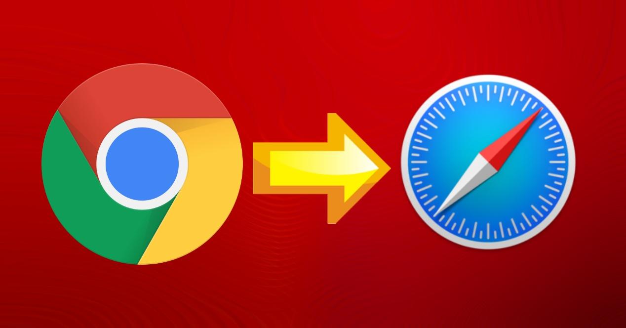 Mac पर Chrome से Safari पर जाएं