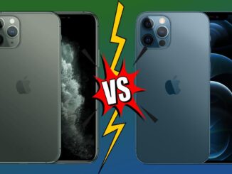 Comparison iPhone 11 Pro and iPhone 12 Pro