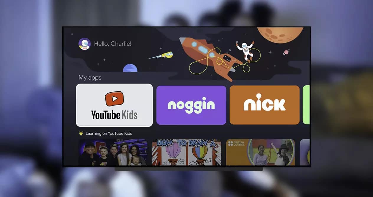 Google TV pentru copii