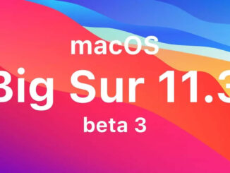 MacOS 11.3 beta 3