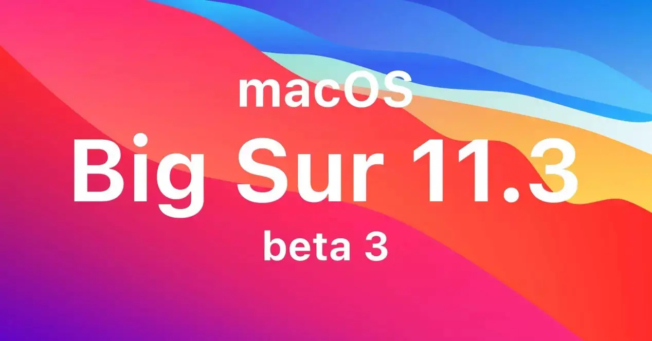 MacOS 11.3 beta 3