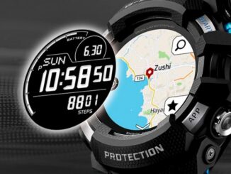 Casio G-Shock -kello Wear-käyttöjärjestelmällä