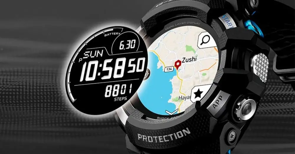 Casio G-Shock Watch with Wear OS