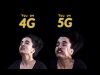 5Gミリ波、5G、4GとWiFiの速度比較