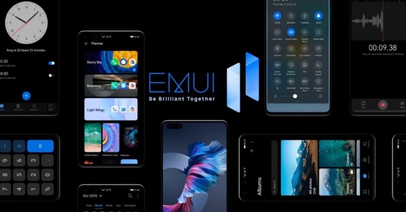 新しいEMUI11プライバシーオプション