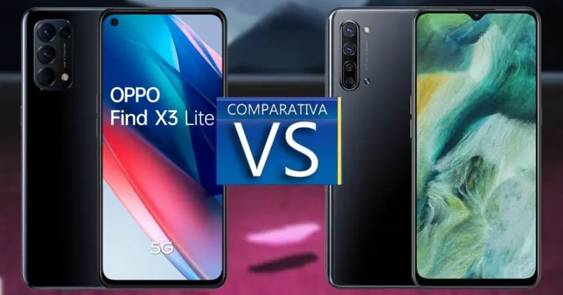 Find X3 Lite vs Find X2 Lite Find X3 Lite vs Find X2 Lite