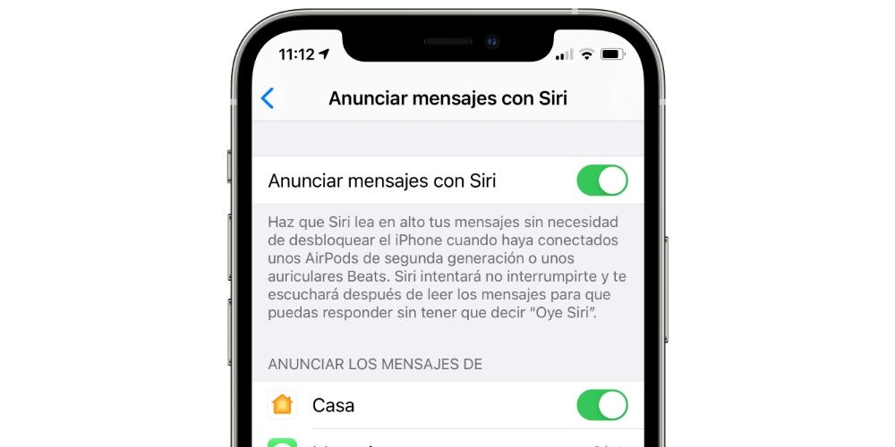 notificări siri iphone