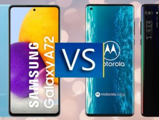 Samsung Galaxy A72 vs Motorola Edge