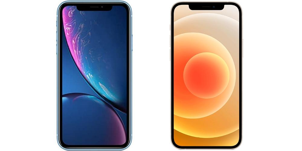 pantallas iphone xr und iphone 12