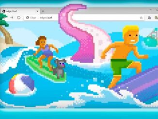 Edge Surfing Minigame - Hur man spelar i Google Chrome