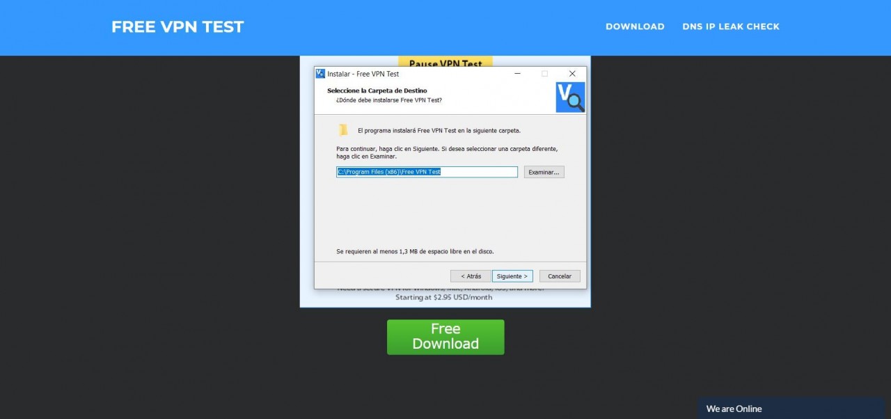 Vapaa VPN-testi