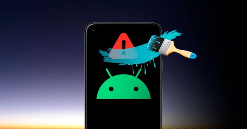 Åtgärda problemen för att ändra bakgrunden i Android