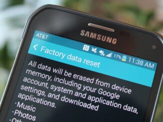 Before Resetting the Factory Data of an Android Mobile