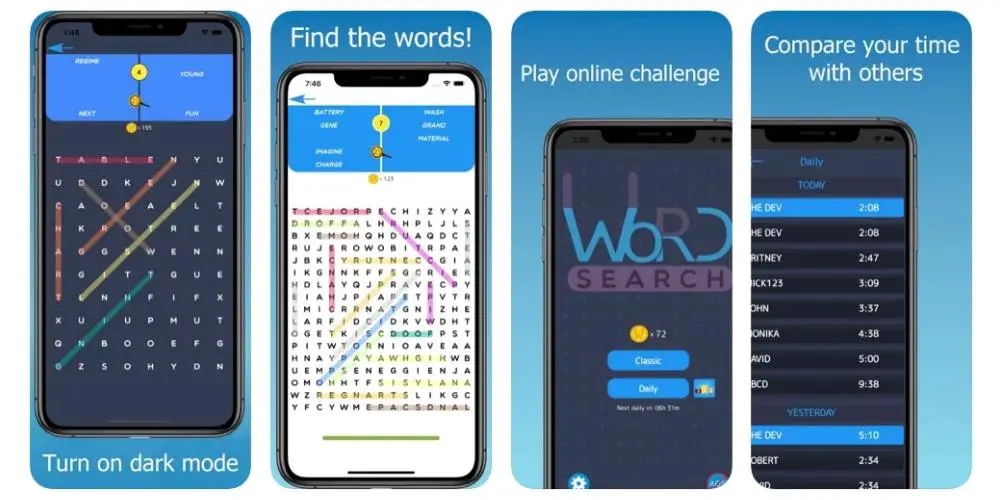 Syllable Word Search