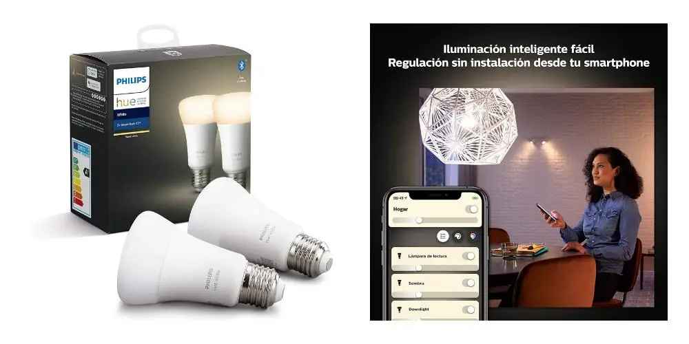 Zestaw 2 bombilli Philips Hue