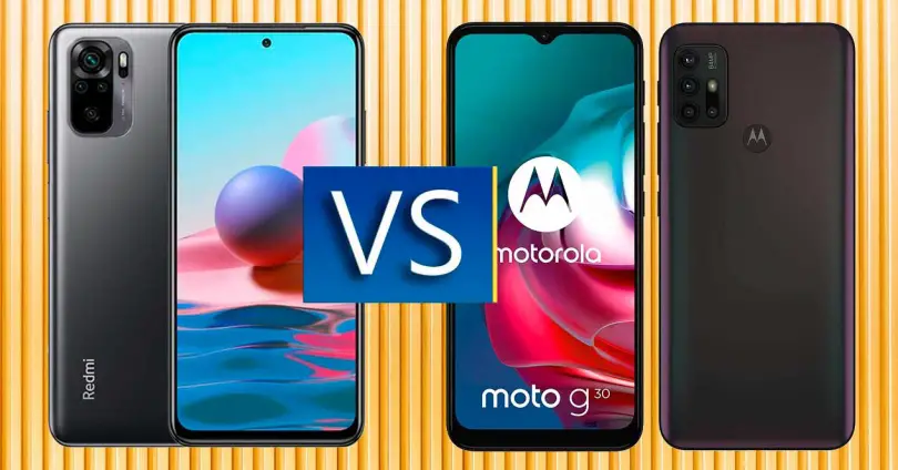 Redmi Note 10 против Motorola Moto G30