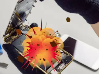 Mobile Battery Explodes