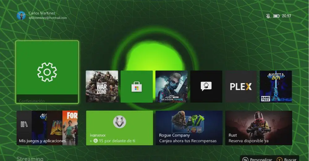Changer les arrière-plans du menu Xbox Series X en Animé