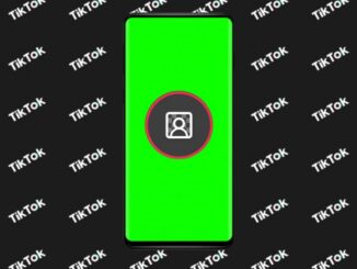 Verwenden Sie das neue grüne Hintergrunddesign für TikTok Duos