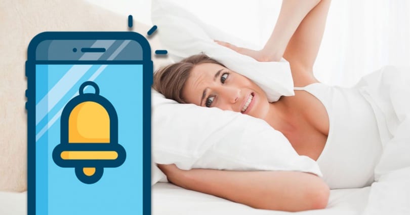 La mélodie de l'alarme mobile peut causer des problèmes de sommeil