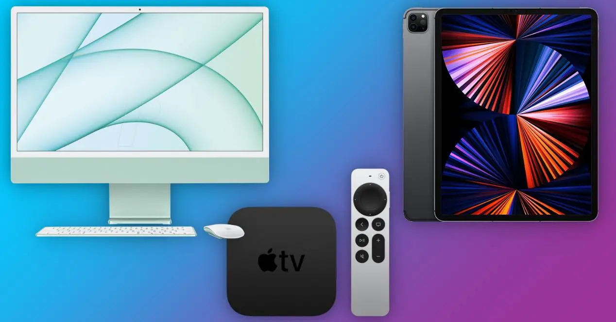 2021 iMac, iPad Pro and Apple TV