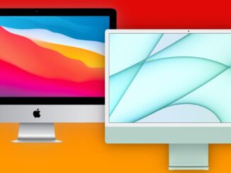 Comparação do iMac de 21.5 polegadas com 24 polegadas de 2021