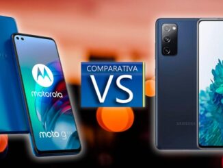 Motorola Moto G100 e Samsung Galaxy S20 FE
