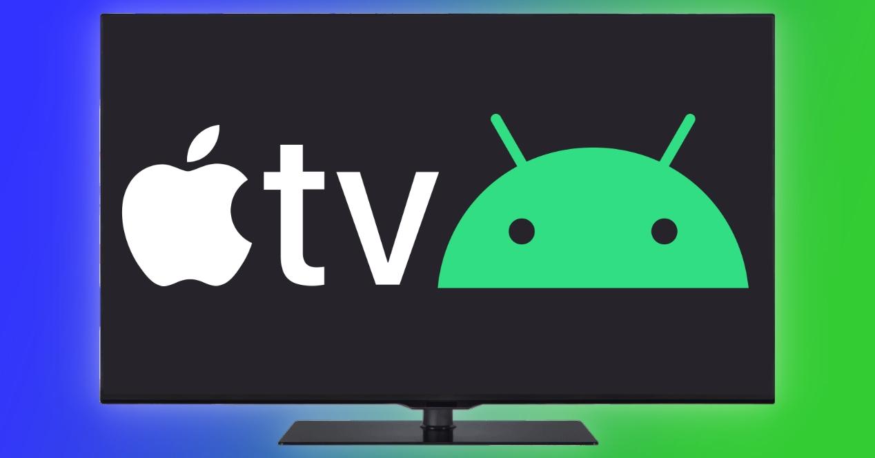 Apple TV på fjernsyn med Android TV