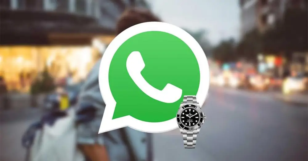 Rolex-Betrug auf WhatsApp