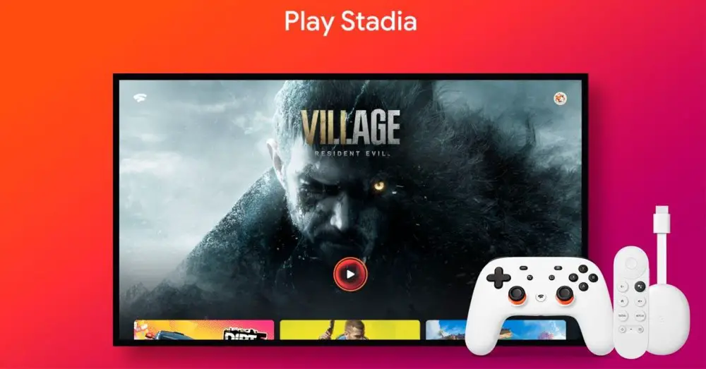 Smart TV with Android TV Compatible with Stadia Online Game