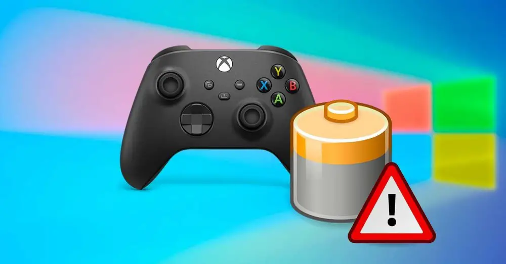 Chyba baterie při použití ovladače Xbox v systému Windows přes Bluetooth