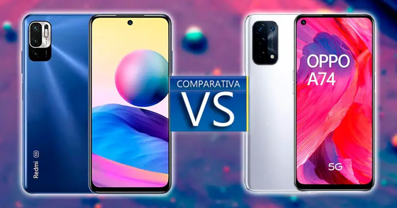 Xiaomi Redmi Note 10 5G vs OPPO A74 5G