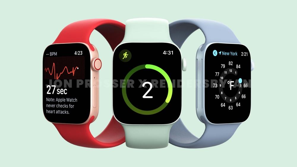 redă seria Apple Watch 7