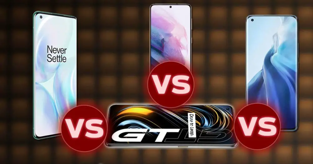 Comparison of the Realme GT with Its Market Competition