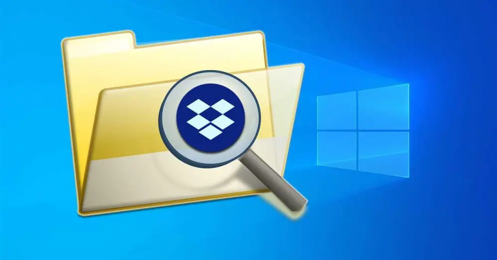 Avaa Dropbox-kansiot Windows 10 Explorerista