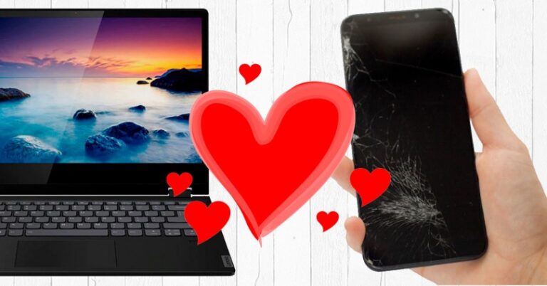 Een kapotte mobiel gebruiken vanaf de computer, indien mogelijk