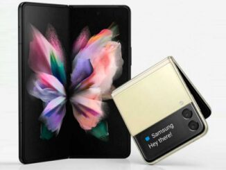 Screens of the Samsung Galaxy Z Fold 3 and Samsung Galaxy Z Flip 2