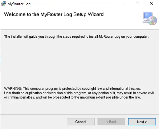 Store Router Logs with MyRouter Log on PC