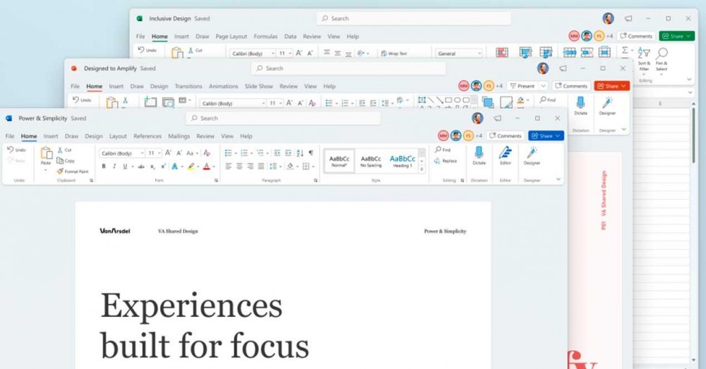 อินเทอร์เฟซใหม่ใน Office: การเปลี่ยนแปลงใน Word, Excel และ PowerPoint