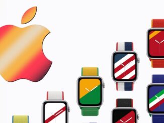 カスタムフラグとダイヤルを備えた新しいAppleWatchストラップ