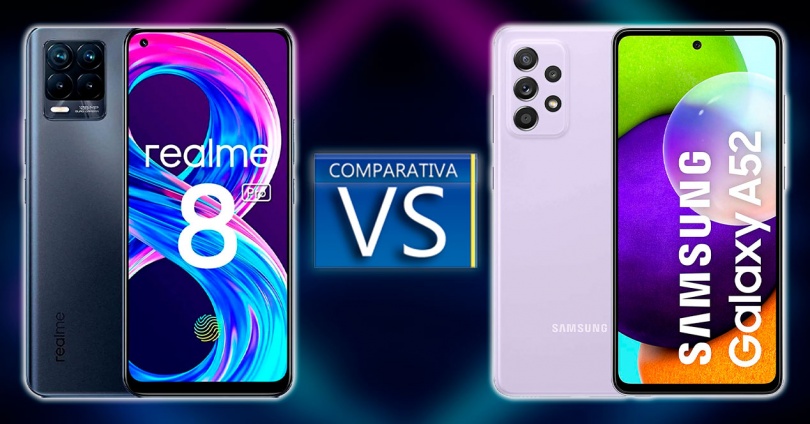 Comparison Between the Realme 8 Pro and the Samsung Galaxy A52