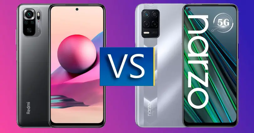 Redmi Note 10S vs Realme Narzo 30 5G