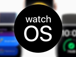 Versioner av watchOS som finns för Apple Watch