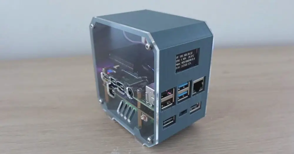 NAS Server with a Raspberry Pi, Integrated UPS and Homebridge