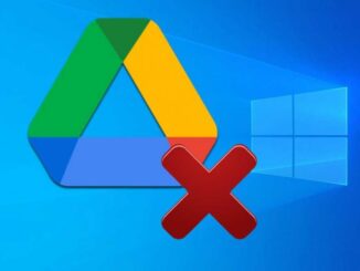 Disconnect and Uninstall Google Drive from Windows 10