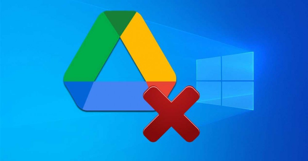 Disconnect and Uninstall Google Drive from Windows 10