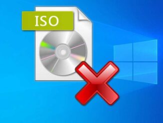 Falha ao montar uma imagem ISO - corrigir erro no Windows 10