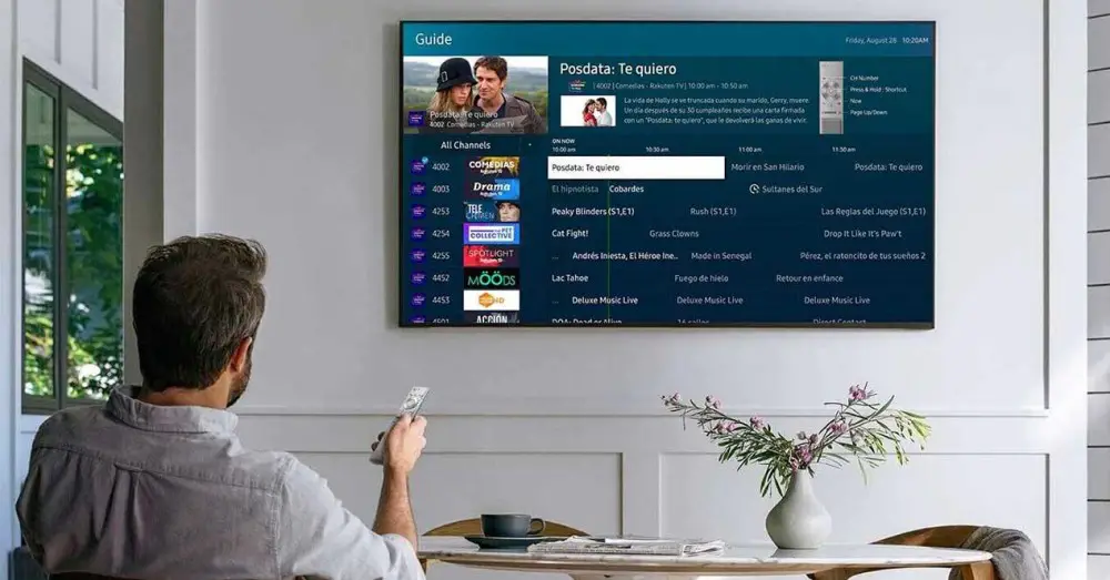 Samsung TV Plus sur le Web